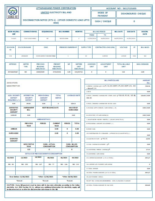  Minol USA business utility bill 